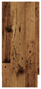 Aparador 120x30,5x70 cm derivados de madeira madeira velha