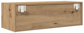 Móveis TV 2pcs 80x31x25,5cm deriv. madeira carvalho artesanal