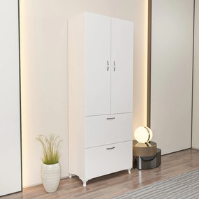 Armário Multiusos Yaşam – Branco – 60 cm x 163,6 cm x 31,5 cm