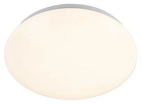 Candeeiro de teto moderno branco com LED 8W - Tiho Moderno