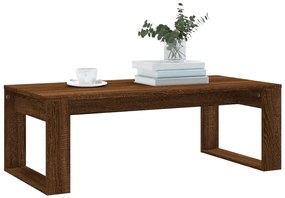 Mesa de centro 102x50x35 cm derivados madeira carvalho castanho