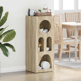 vidaXL Buffet Carvalho Sonoma 40 x 35 x 100,5 cm Madeira processada