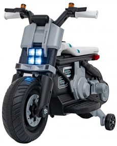 Mota elétrica para crianças 6V, Future 88, 3 a 5 anos Branca