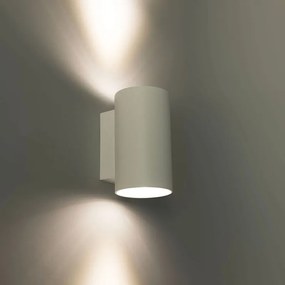 LED Candeeiro de Parede Inteligente Redondo Branco Incl. 2 WiFi GU10 - Sandy Design,Moderno