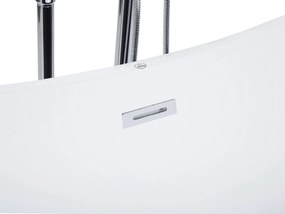 Banheira autónoma em acrílico preto 180 x 78 cm ANTIGUA Beliani