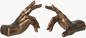 Objetos decorativos Hands, conjunto de 2