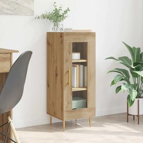 vidaXL Buffet carvalho artisiano 34 x 34,5 x 90 cm Madeira processada