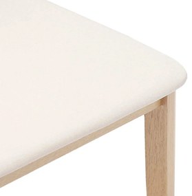 Cadeiras de jantar com almofadões 2 pcs madeira maciça