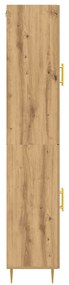 Highboard Artesanal de Carvalho 69.5x34x180 cm Madeira engenheirada