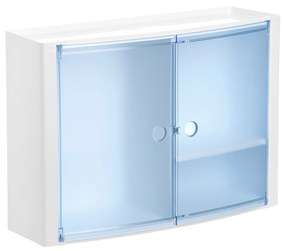 Armário Wc Horizontal Azul 46X15.5X32CM