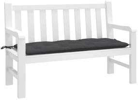 Almofadão banco jardim 120x50x7cm mesclado antracite