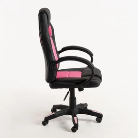 Cadeira Pro - Rosa e preto