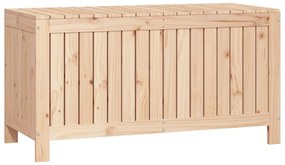 Caixa de arrumação jardim 115x49x60 cm pinho maciço