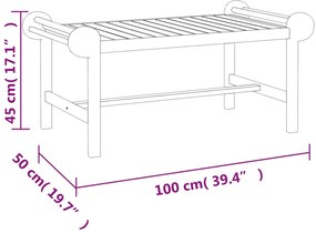 4 pcs conjunto lounge de jardim madeira de teca maciça