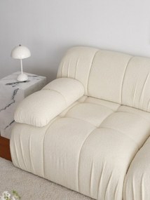 Sofá de 3 Lugares Soli – Branco – 267 cm x 74 cm x 89 cm