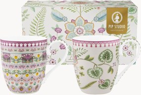 Canecas grandes Lily & Lotus, conjunto de 2