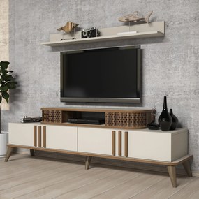Unidade de TV Eylül – Creme – 168x51,6x39 cm
