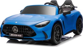 Carro elétrico para Crianças 24V, 2 Lugares, 4x4  Mercedes-Benz GT63 AMG, Rodas de espuma EVA, assento Couro ecológico Azul