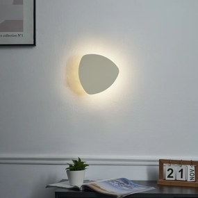 Candeeiro de parede de design bege orgânico 20 cm 2-luzes - Pulley