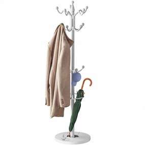 Cabide 175 x 37 x 37 cm curvo branco
