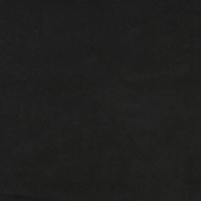 3 pcs conjunto de sofás veludo preto