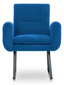 Cadeira de Balanço Kono – Azul – 86x50x50 cm