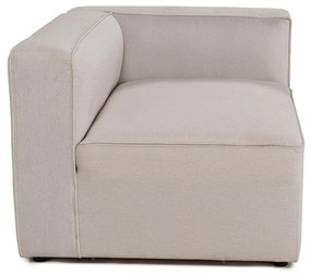 Sofá de 2 Lugares Mora – Ecru – 220x69x90 cm