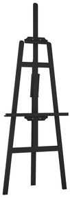 Cavalete 53,5x95x127 cm madeira de pinho maciça preto