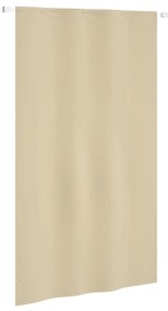 vidaXL Tela de varanda 140x240 cm tecido Oxford bege