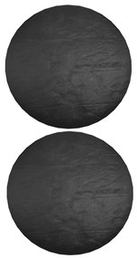 Capas p/ mobília de jardim 2 pcs 6 ilhós Ø125x75 cm redondo