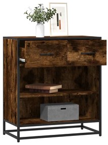 vidaXL Aparador 68x35x76 cm deriv. de madeira carvalho fumado