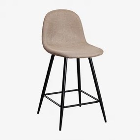 Pacote De 2 Bancos Altos Glamm Preto & Toupeira & ↑65 Cm - Sklum