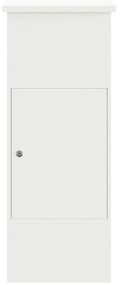 Caixa para entrega de pacotes Branco 44,5 x 29 x 110,5 cm Aço