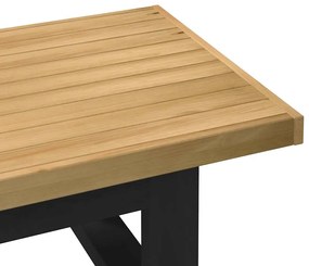 Mesa de centro NOAIN pernas em forma de U 120x60x40 cm