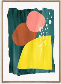 Impressão digital emoldurada Verticem Collis