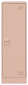 Aparador 34,5x39x107 cm aço rosa