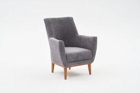 Cadeira Wing Gonca – Cinzento – 74x80x75 cm