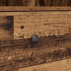 Mesa com Armazenamento Madeira Antiga Madeira Derivada