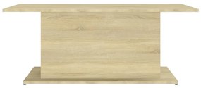 Mesa de centro 102x55,5x40 cm derivados madeira carvalho sonoma