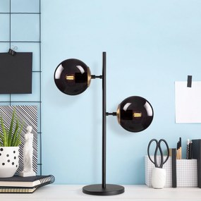 Candeeiro de Mesa Fazli – Preto Antigo – 40 x 17 x 57 cm