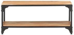 Mesa de centro 90x30x40 cm madeira de acácia maciça