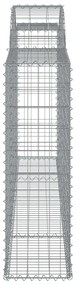 Cestos gabião arqueados 11 pcs 300x30x100/120 ferro galvanizado