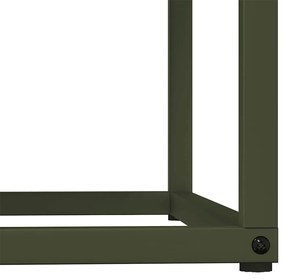 Suporte para lenha aço laminado a frio verde azeitona