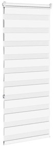 Cortina de zebra 55x150 cm largura do tecido 50,9 cm poliéster