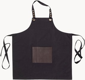 Avental com bolso em pele sintética Honoré