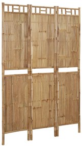 Biombo com 3 painéis 120x180 cm bambu
