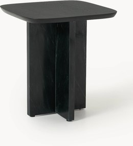 Mesa de apoio em madeira de carvalho e mármore Naida