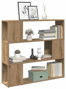 vidaXL Armário/divisória de quarto carvalho artesanal 100x24x94 cm