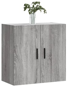 Armário de parede 60x31x60 cm derivados madeira cinzento sonoma
