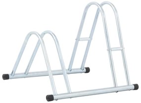 Suporte independente para 2 bicicletas aço galvanizado